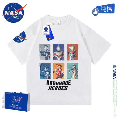 NASAOVER卡通奥特曼男童短袖T恤