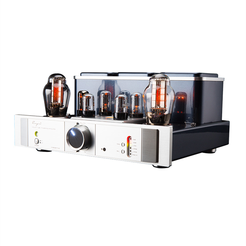 Cayin/斯巴克A-300BMK2 300B*2单端甲类8W+8W胆机合并/纯后级功放