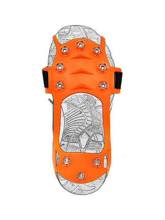 鞋套葫芦爪攀冰户外型10户外冰鞋防滑登山城市滑雪钉齿攀岩简易爪