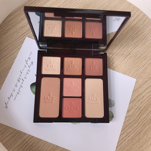 1现货Charlotte Tilbury CT 缇尔泊丽面部综合盘Stoned Rose玫瑰
