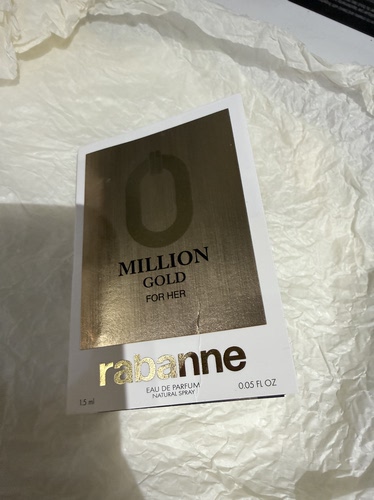 新品Paco Rabanne帕高Million Gold百万黄金女士香水EDP小样1.5ML