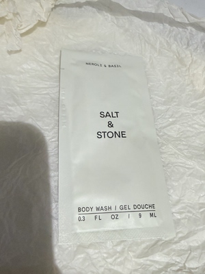 SaltStone小众香氛身体沐浴露深层清洁保湿修护舒缓皮肤干燥9ml