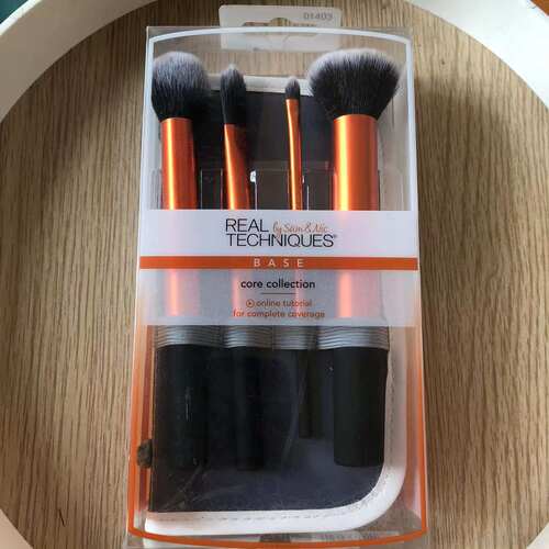 现货 Real Techniques Core 核心面部化妆刷套装粉底刷散粉刷