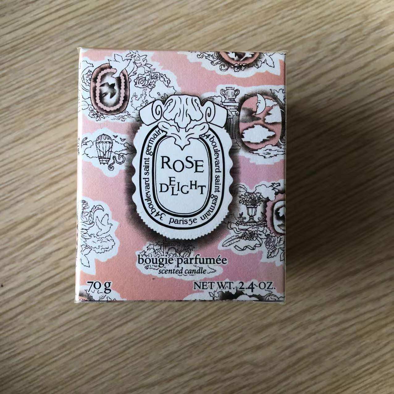 现货美国 DIPTYQUE 蒂普提克香薰蜡烛浪漫情人玫瑰软糖蜡烛70g