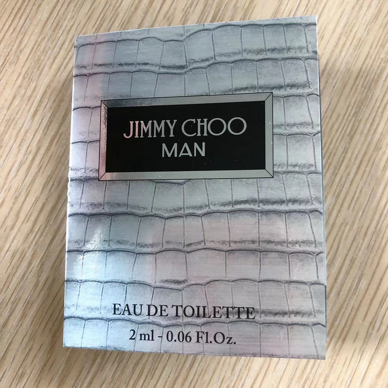 满百包邮正品Jimmy Choo吉米周Man同名男士淡香水小样试管2ML