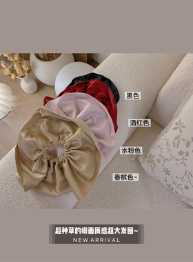 城南边儿9.13公主发圈2.0~种草好久大家再问的缎面超大发圈显发量