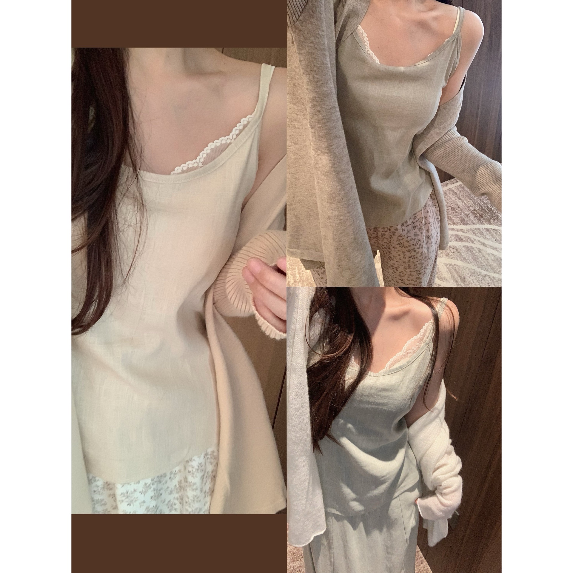 城南边儿舒适背心棉麻