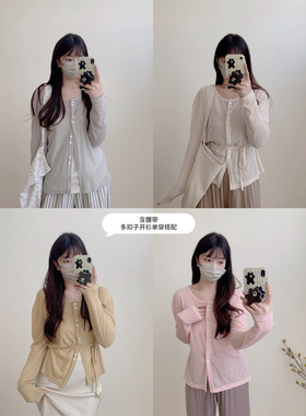 【11.9开89元3件】5.22 艺术感穿搭~绑带抹胸\系扣腰绳上衣夏日防