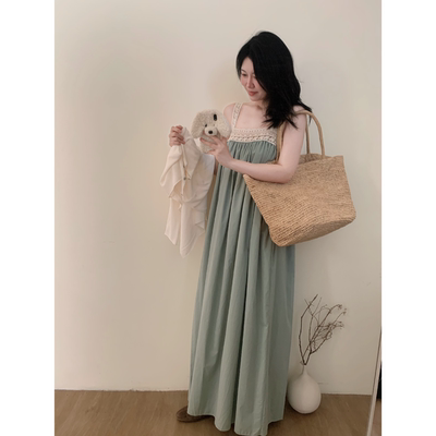 城南边儿6.27甜美蕾丝背心裙