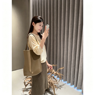 城南边儿8.8温柔风格肌理针织中裙简约韩系毛织半身裙早秋穿搭