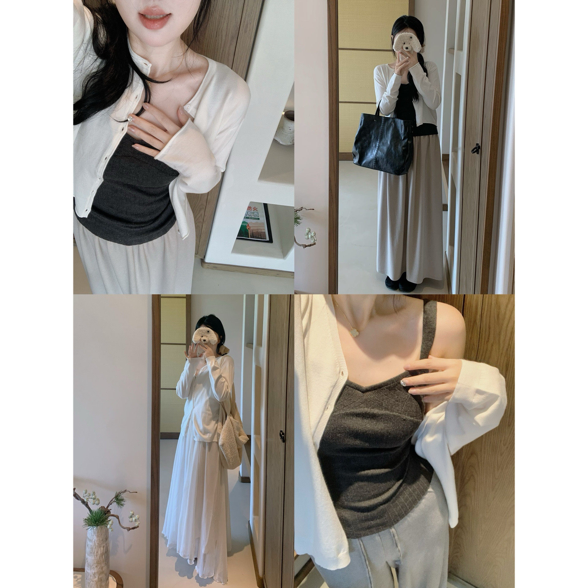 城南边儿9.13愉悦触感开衫~系扣圆领针织外搭小兔绒包芯纱软弹上,女装/女士精品,毛针织衫,淘宝优惠券,粉丝福利购,淘宝优惠卷