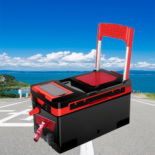 35升隐形靠背款钓箱四脚升降