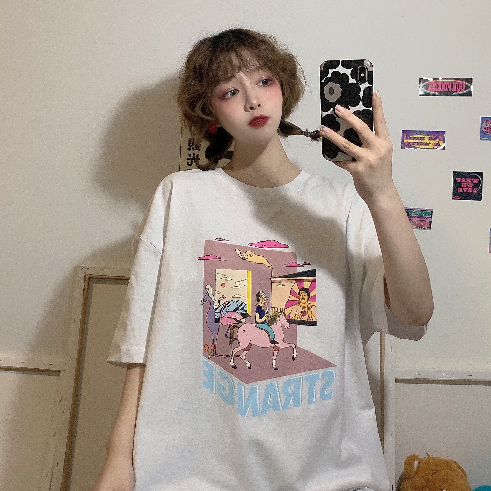 Cartoon short sleeve T-shirt