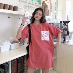 Cartoon short sleeve T-shirt