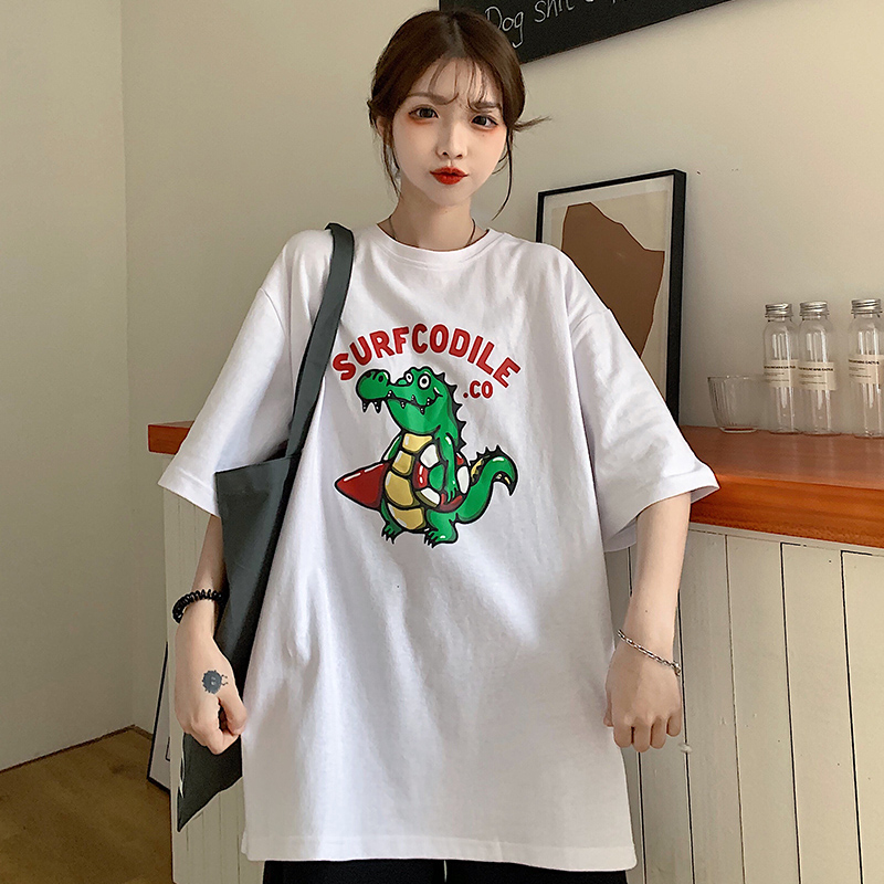 Real shooting summer new product loose size short sleeve T-shirt