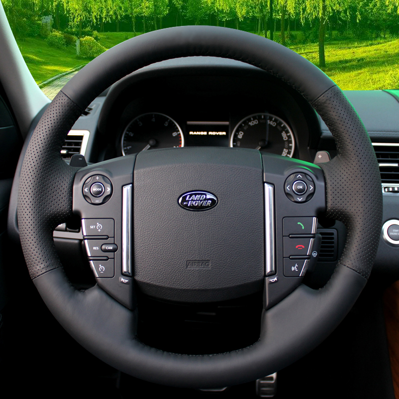 路虎发现神行者揽胜真皮方向盘套