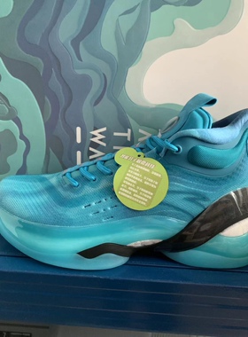 安踏 2021冬新款KT7克莱汤普森高山流水减震实战球鞋 112141101