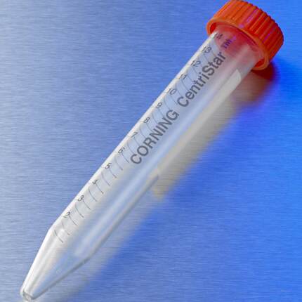 康宁Corning® 15/50mlPP离心管 带支架 无菌，50/支架，500/箱