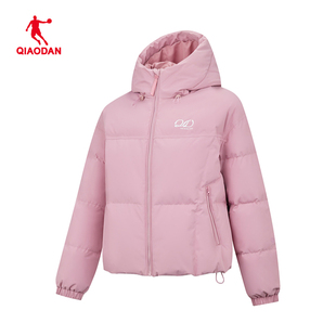 乔丹商场同款羽绒服女2025新款冬季鸭绒保暖短款外套QDEGM2261004