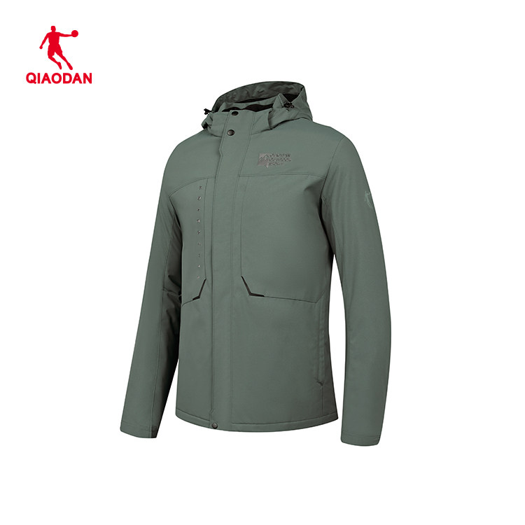 중국 조던 스포츠 짠 윈드 브레이커 남자 2024 여름 새 스타일 벨벳 따뜻한 후드 자켓 FFD43235404