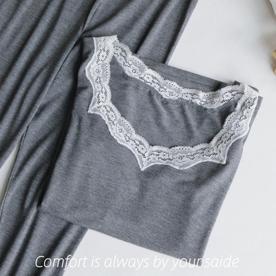 【60支莫代尔】超软秋衣套装女士