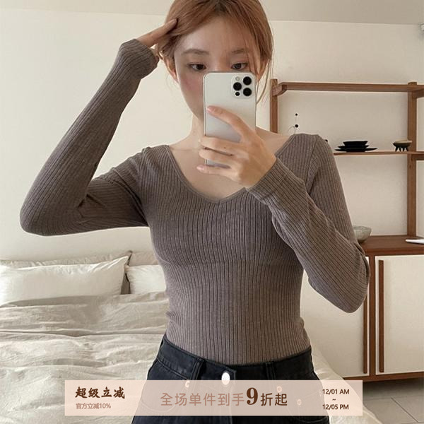 JoyceBra肌底衣带胸垫保暖内衣女秋冬加厚磨毛自发热外穿打底秋衣