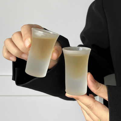 分酒杯野格杯磨砂款鸡尾酒杯弹杯