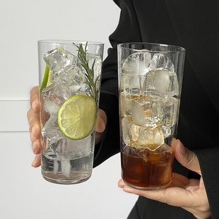 日式 木村系列超薄玻璃杯水杯酒杯海波杯柯林杯鸡尾酒杯威士忌杯