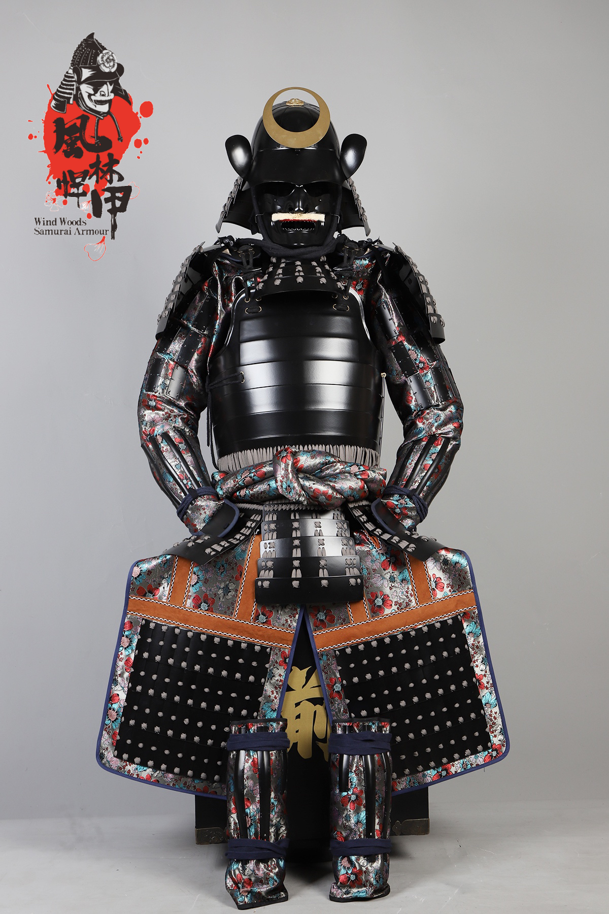 日本武士盔甲*日本甲胄*日本服饰和服*等身可穿*铠甲道具*手袋