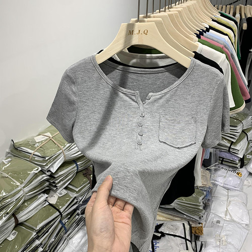 短袖常规口袋女当天发货送运费险