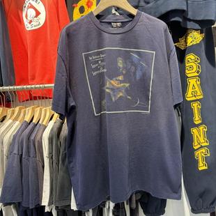 SAINT FLEA联名做旧水洗短袖 MICHAEL PLANT T恤 CACTUS 档口实拍