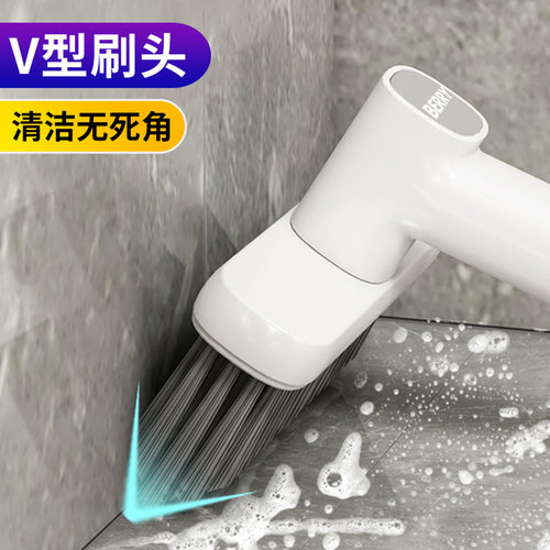 可旋转长柄缝隙清洁刷