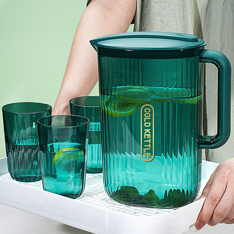 2200ml大容量凉水壶套装