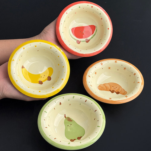 陶瓷水果调味碟蘸料碟