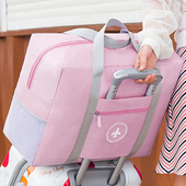 行李包包女短途旅行手提袋子装 棉被收纳轻便大容量便携可套拉杆箱