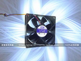 正品 AVC 8025 8CM 4线滚珠风扇 温控静音 DS08025T12HP028 0.30A