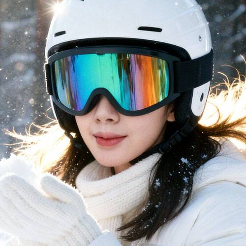 滑雪滑雪新款雪山护目镜镜登山