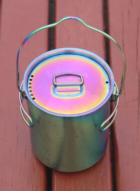 咖啡杯户外吊杯野营304迷你750ML不锈钢 便携式可折叠水杯