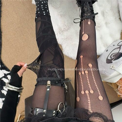 BON蒸汽哥特轻亚风辣妹黑