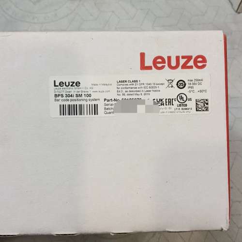 (议价）劳易测BPS 304i SM 100条码定位系统，501