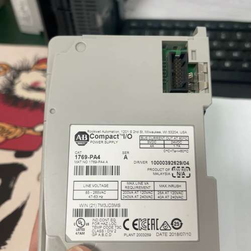 (议价）AB罗克韦尔Compact IO电源模块，1769-P