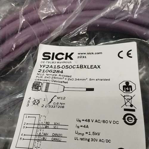 (议价）SICK西克YF2A15-050C1BXLEAX