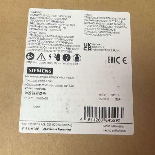 (议价）3RK1922-2BA00