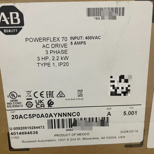 20AC5P0A0AYNNNC0 变频器(议价)