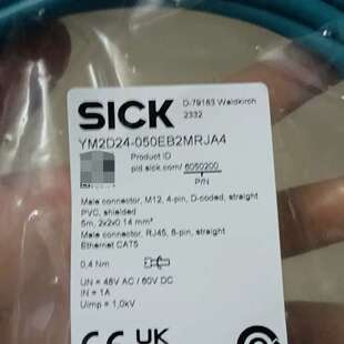 SICK西克工业以太网连接线 YM2D24 议价