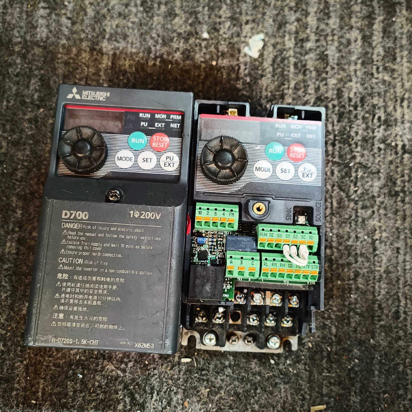 FR-D720S-0.1K其中没有档板，议价