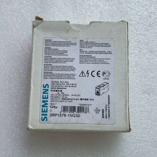 (议价）时间继电器3RP1576-1NQ30 2个