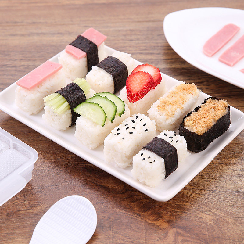 日式寿司制作模具十连商用军舰寿司专用模型懒人包饭团卷便当神器