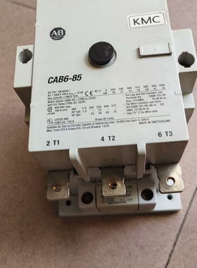 【议价】AB罗克韦尔接触器CAB6-85，瑞士原装，拆机产品，触点完