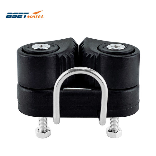 双尼龙带导环滚珠夹绳器 卡线器 自动夹绳板 普拉提健身器械 帆船
